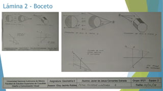 Lámina 2 - Boceto
 