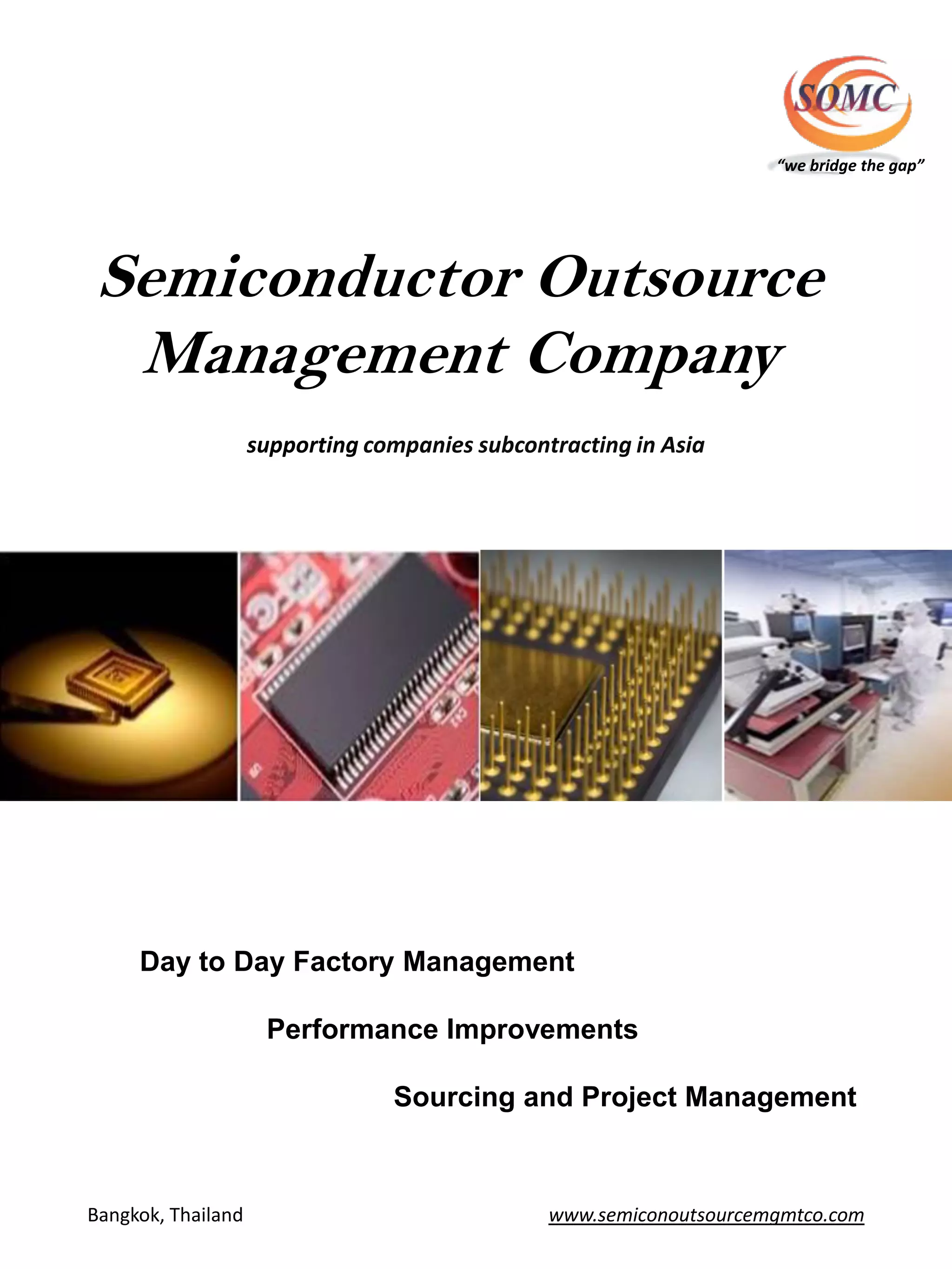 SOMC Brochure PDF Manufacturing Industry Industries