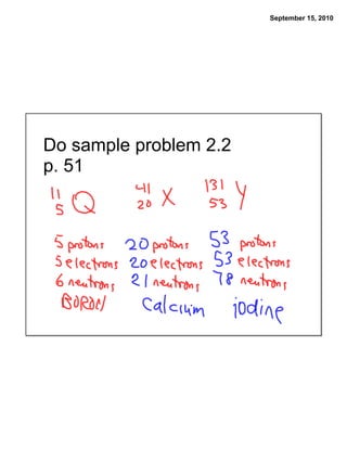 September 15, 2010




Do sample problem 2.2
p. 51
 