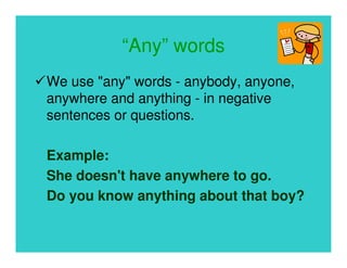 Some / Any | PDF