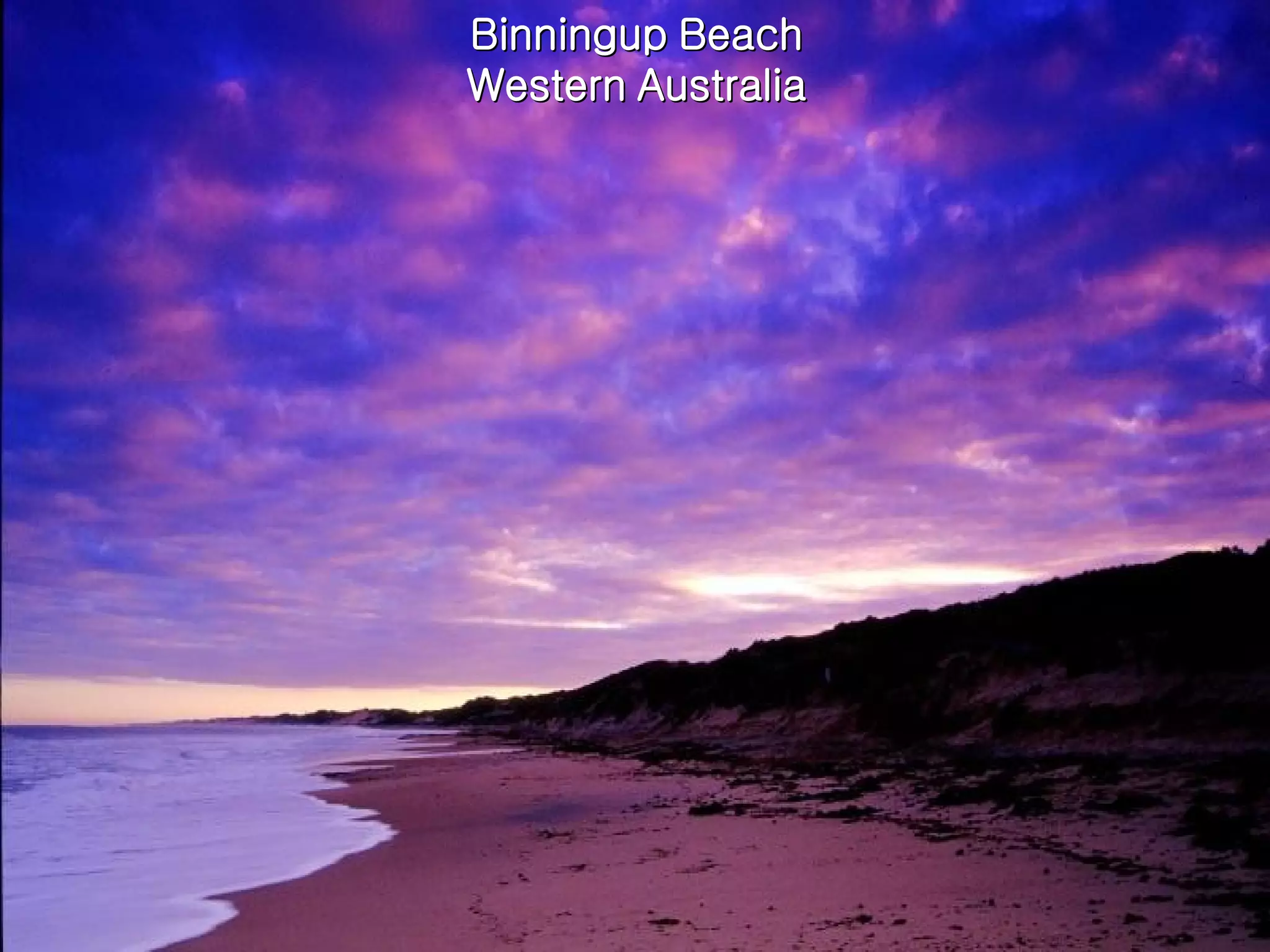 Binningup Beach Western Australia 