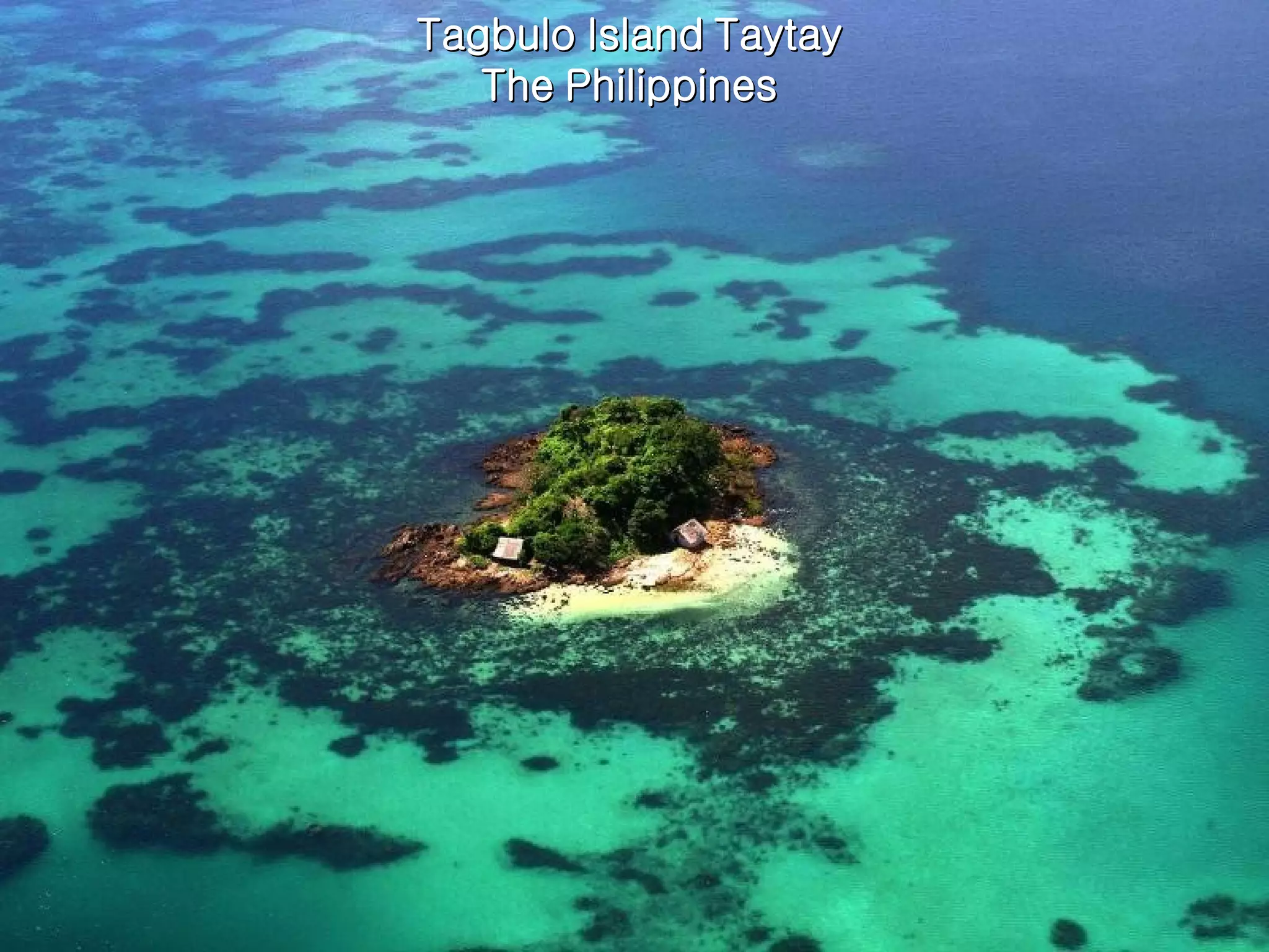 Tagbulo Island Taytay The Philippines 