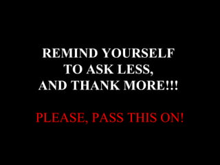 SOME THING BOTHERING YOU ?