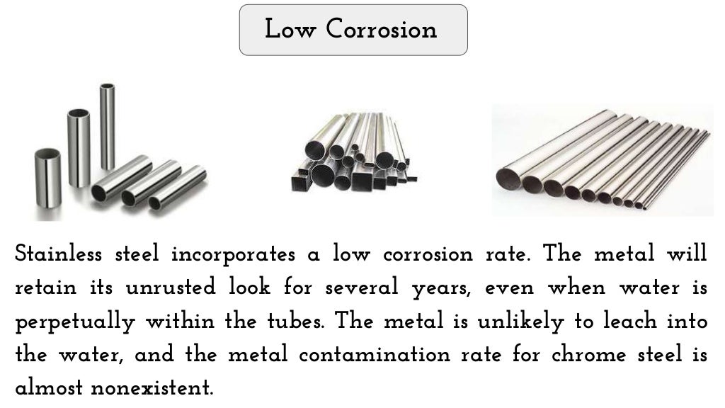Some Advantages of Stainless Steel Pipes