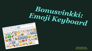 @HennaNiiranen
#someajaskumppaa
 