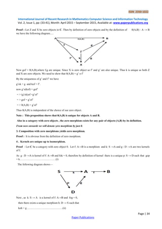 Some Aspects of Abelian Categories | PDF