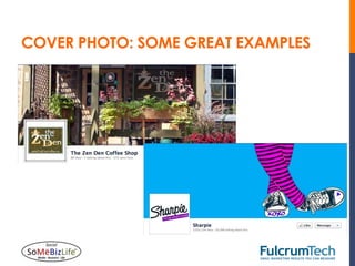 COVER PHOTO: SOME GREAT EXAMPLES
 