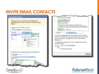 INVITE EMAIL CONTACTS
 