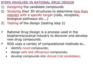 Some building blocks for Rational Drug Design | PPT