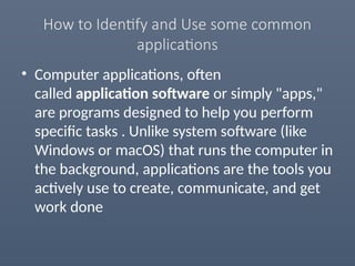 Comprehensive Guide to ICT Concepts, Applications, and Internet Usage ...