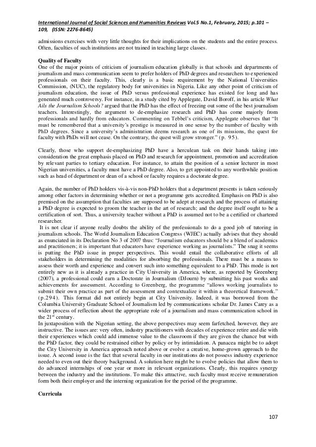 College admissions essay help journalism