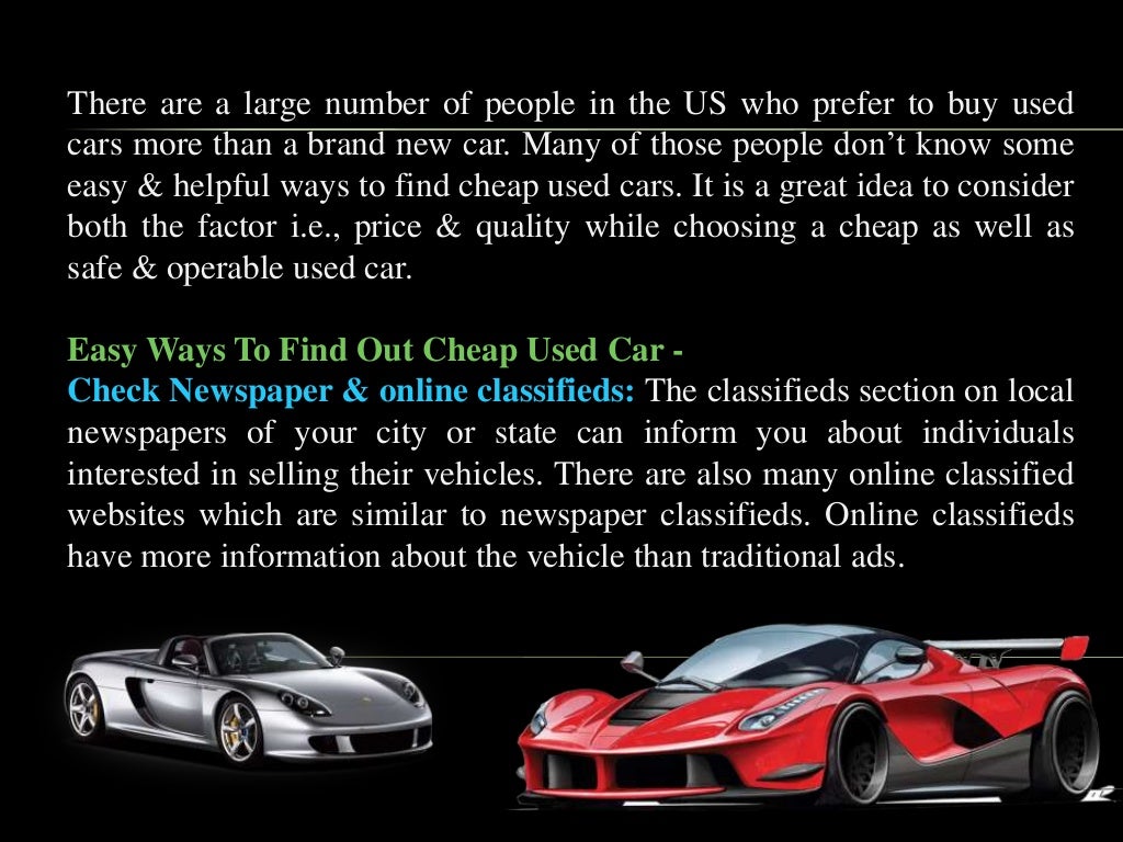 Some Easy Ways To Get Cheap Cars In Houston Texas