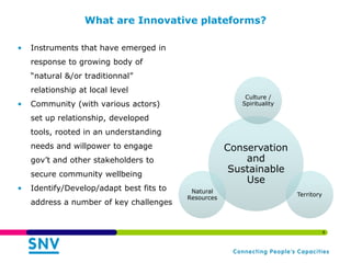 Innovation Platforms for Value Chain Development: Experiences from Ghana and Burkina Faso