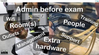 Some experiences from evaluating and stress testing digital examination systems Slide 36