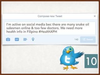 Social Media & Healthcare in Ten Tweets