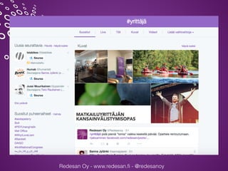 Redesan Oy - www.redesan.fi - @redesanoy
 