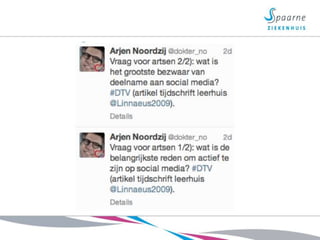 Social media in de zorg