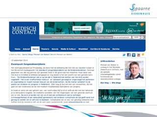 Social media in de zorg