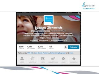Social media in de zorg