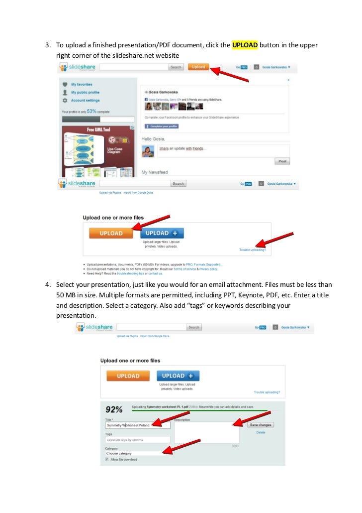 some information about slideshare