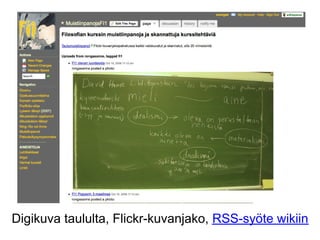 Digikuva taululta, Flickr-kuvanjako, 鳧-öٱ wikiin
 