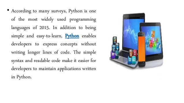 Some limitations of python