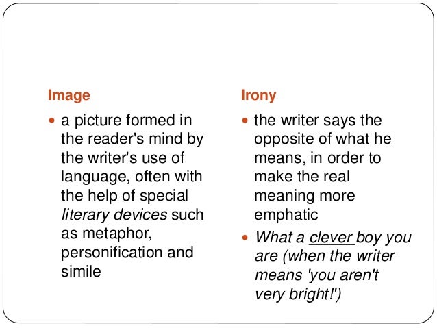 literary techniques