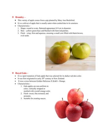 Comprehensive Guide to Major Apple Varieties and Their Characteristics ...