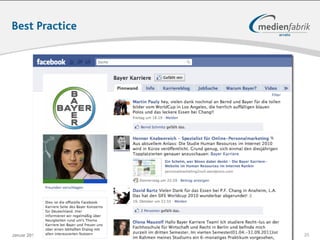 Best Practice




Januar 2011   Tobias Uffmann | © medienfabrik Gütersloh GmbH   25
 