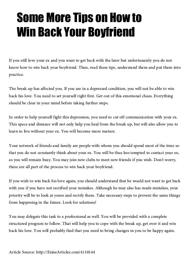 how to get your boyfriend to understand you