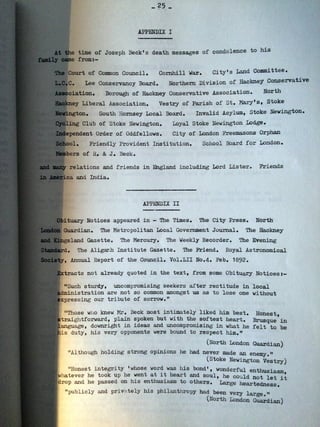 Some notes on Joseph Beck (1829-1891)