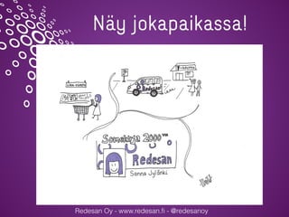 Redesan Oy - www.redesan.ﬁ - @redesanoy
Näy jokapaikassa!
 