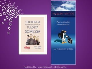 Redesan Oy - www.redesan.fi - @redesanoy
 