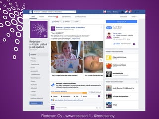 Redesan Oy - www.redesan.fi - @redesanoy
 
