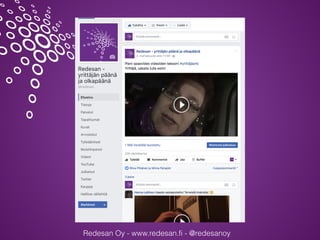Redesan Oy - www.redesan.fi - @redesanoy
 