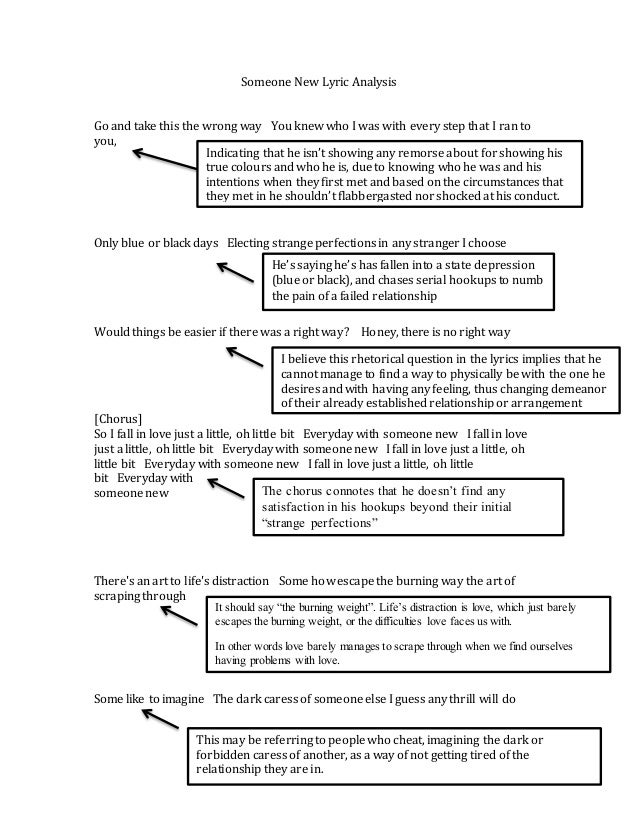 hoizer someone new lyric analysis someone new lyrics