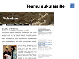 Teemu sukulaisille