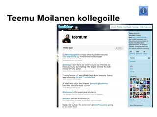 Teemu Moilanen kollegoille