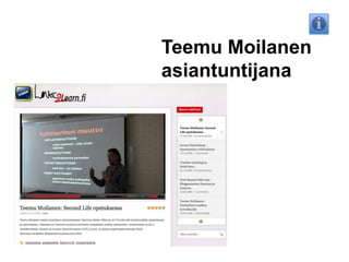 Teemu Moilanen asiantuntijana