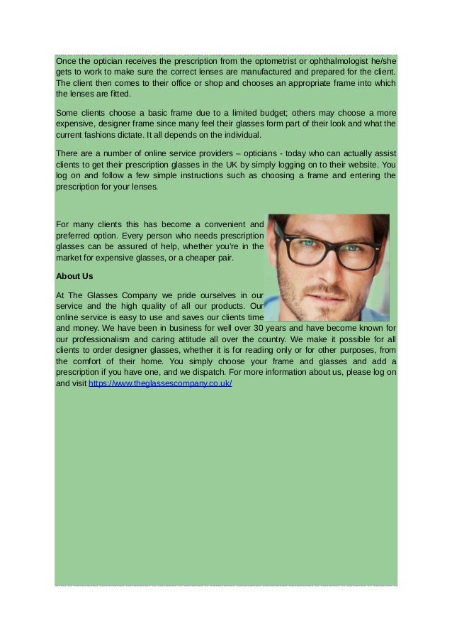 best online prescription glasses uk