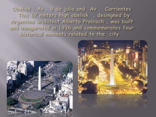 Some places in buenos aires