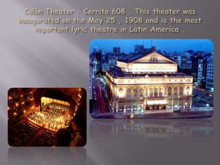 Some places in buenos aires