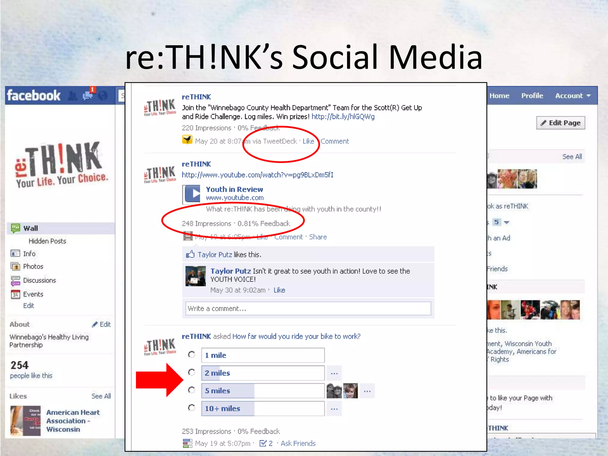 re:TH!NK’s Social Media