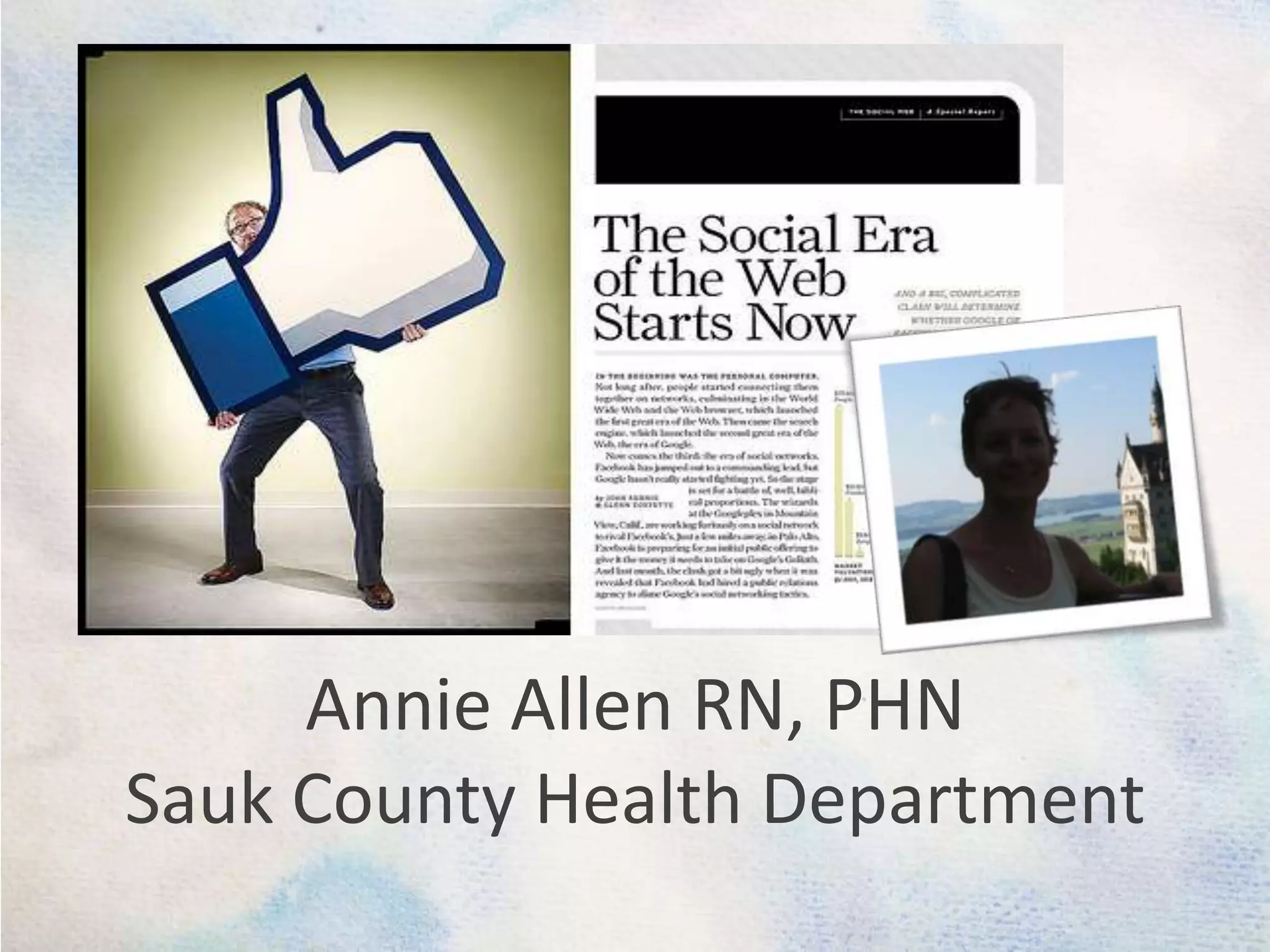 Annie Allen RN, PHNSauk County Health Department
