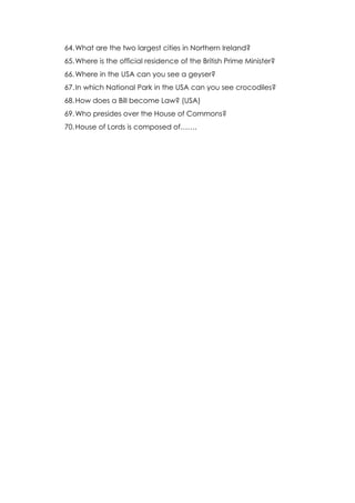 Some Questions