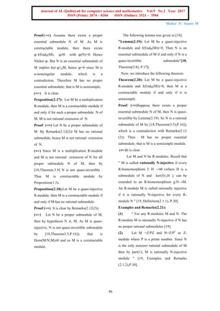 Some results about coretractable modules | PDF