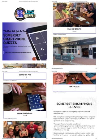Somerset Smartphone Quizzes