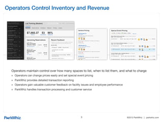 ®2013 ParkWhiz | parkwhiz.com
Social Media = The Race for Advocacy!
3
 