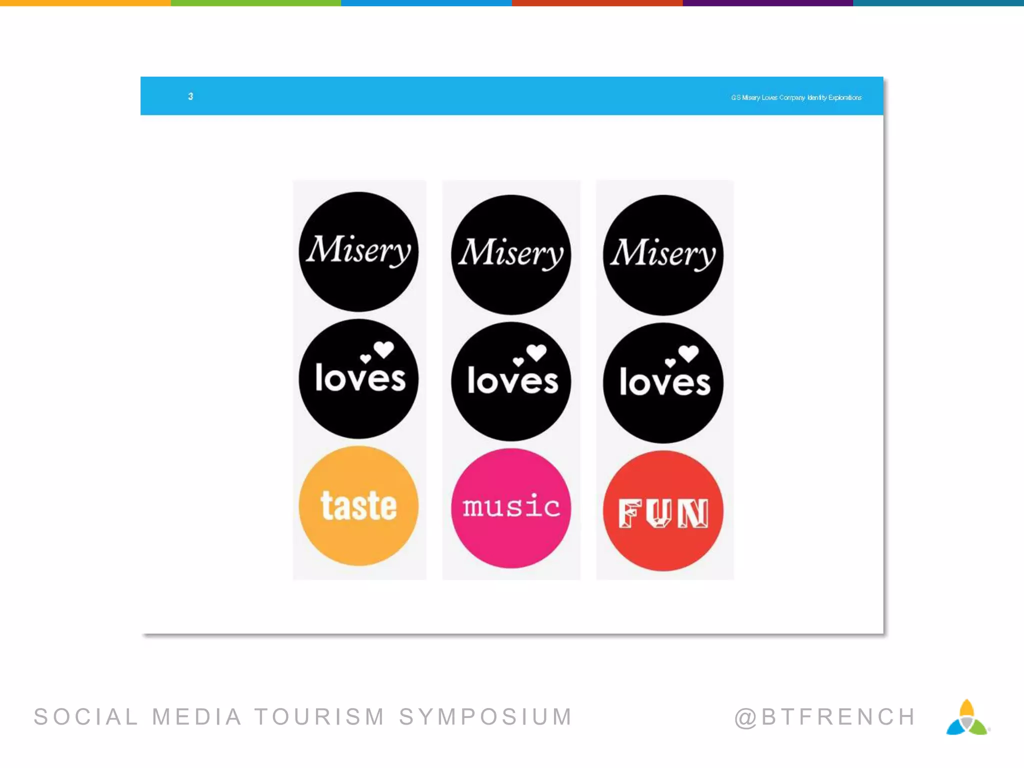 SOCIAL MEDIA TOURISM SYMPOSIUM

@BTFRENCH

 