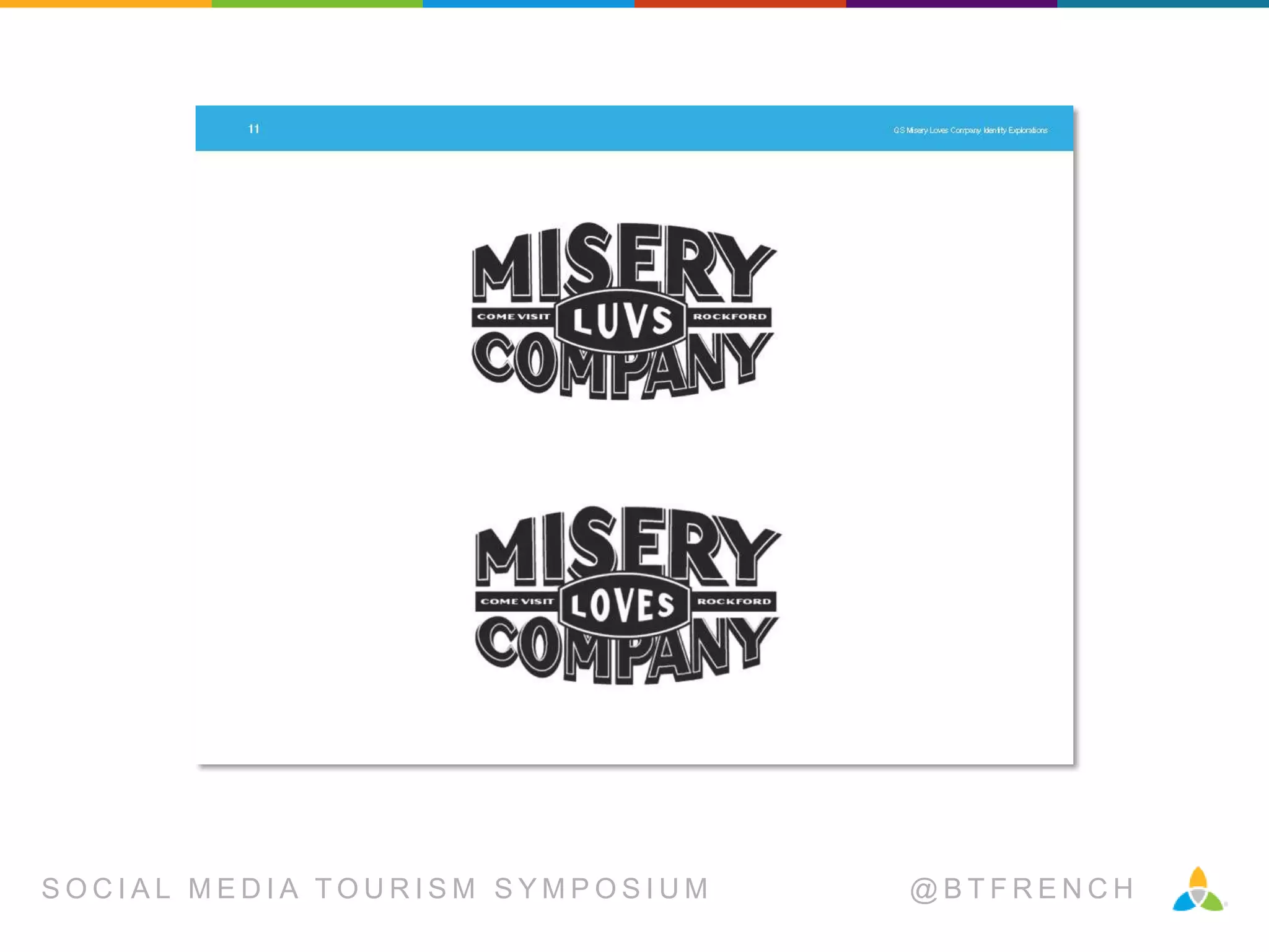 SOCIAL MEDIA TOURISM SYMPOSIUM

@BTFRENCH

 